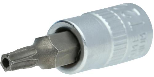 Brilliant Tools 1/4" Torx-Bit-Stecknuss, mit Stirnlochbohrung, TB20