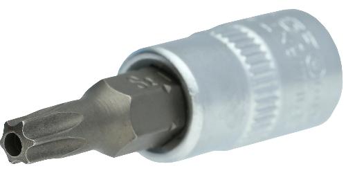Brilliant Tools 1/4" Torx-Bit-Stecknuss, mit Stirnlochbohrung, TB25