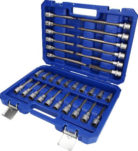 Brilliant Tools 1/2" Bit-Stecknuss-Satz, 32-tlg, Torx-Profil
