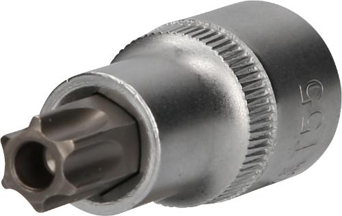 Brilliant Tools 1/2" Torx-Bit-Stecknuss, mit Stirnlochbohrung, TB55