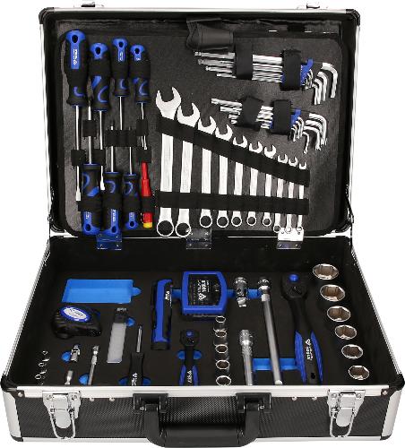Brilliant Tools 1/4" + 1/2" Universal-Werkzeug-Satz, 143-tlg
