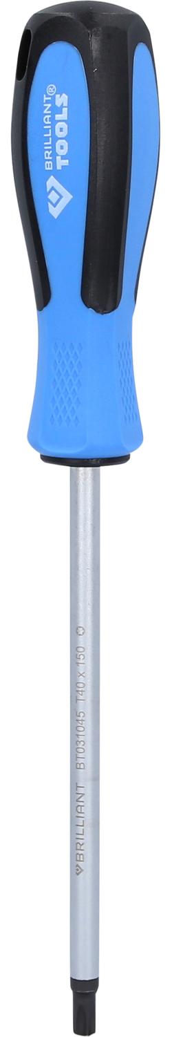 Brilliant Tools Schraubendreher TORX, T40 x 150 mm