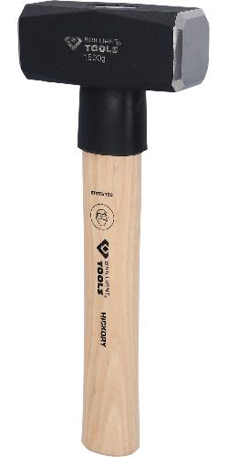Brilliant Tools Fäustel mit Hickory-Stiel, 1500 g