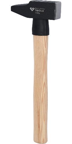 Brilliant Tools Schlosserhammer mit Hickory-Stiel, 400 g, französische Form