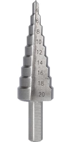 Brilliant Tools Stufenbohrer, Ø 4 - 20 mm