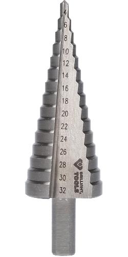 Brilliant Tools Stufenbohrer, Ø 4 - 32 mm