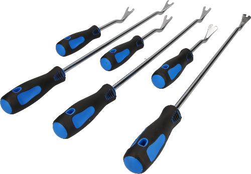 Brilliant Tools Lösewerkzeug-Satz für Verkleidungsclips, 6-tlg