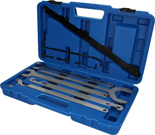 Brilliant Tools Lüfter-Naben-Schlüssel-Satz, 11-tlg