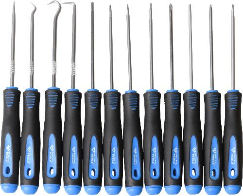 Brilliant Tools Haken- und Schraubendreher-Satz, 12-tlg