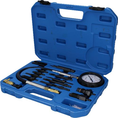 Brilliant Tools Kompressionstester-Satz für Diesel Motoren, 15-tlg