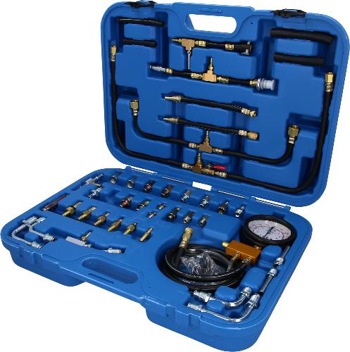 Brilliant Tools Benzindruck-Prüfer-Satz, 0 - 10 bar, 44-tlg