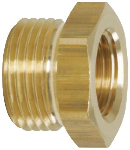 KS TOOLS Messing-Reduziernippel, G3/8"AG x G1/4"IG