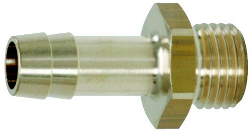 KS TOOLS Messing-Schlauchtüllen mit Außengewinde, 45°, G1/4"AGx6mm