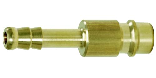 KS TOOLS Messing-Stecknippel mit Schlauchtülle, Ø6mm