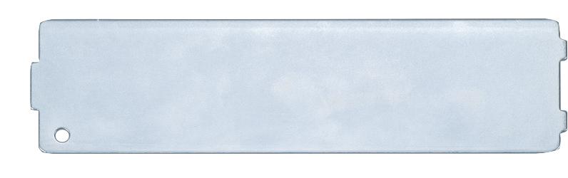 KS TOOLS Feinteiler, ungeschlitzt, 188x50x1,5 mm