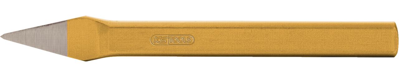 KS TOOLS Kreuzmeißel, flach oval, 9x300mm