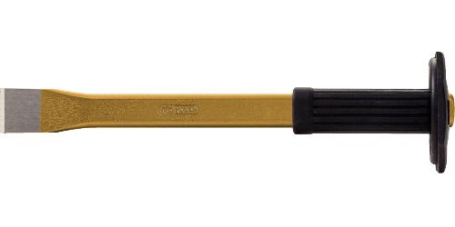 KS TOOLS Maurermeißel mit Handschutzgriff,flach oval,31x300mm
