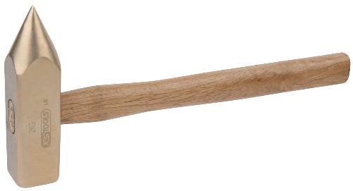 KS TOOLS BRONZEplus Loch-/Durchschläger 2000 g, mit Hickorystiel