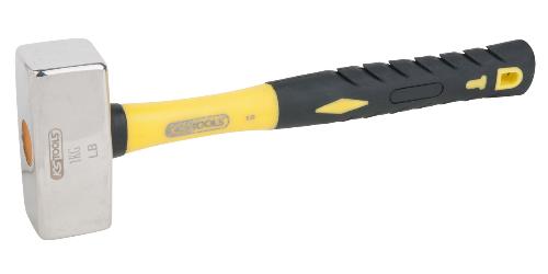KS TOOLS EDELSTAHL Fäustel mit Fiberglasstiel, 2700g