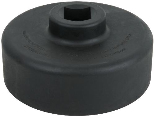KS TOOLS 1" Achsmuttern-Schlüssel, 6-kant, kurz, 110mm