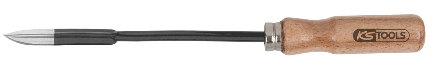 KS TOOLS Dreikant-Löffelschaber, 265mm