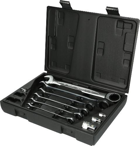 KS TOOLS GEARplus Ratschenringmaulschlüssel-Satz, 10-tlg