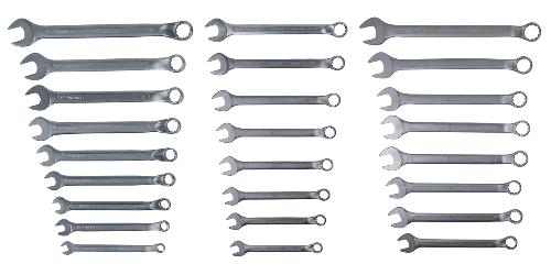 KS TOOLS Ringmaulschlüssel-Satz, 25-tlg gekröpft, 6-32mm