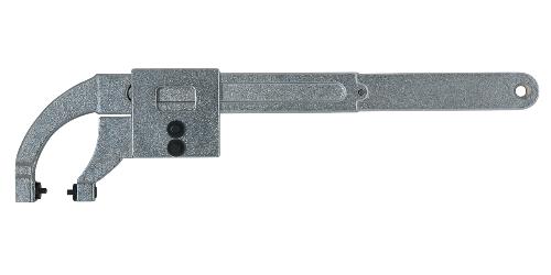 KS TOOLS Gelenk-Hakenschlüssel mit Zapfen, 30-200mm