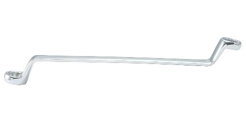 KS TOOLS CHROMEplus Doppel-Ringschlüssel, gekröpft, 13/16"x7/8"