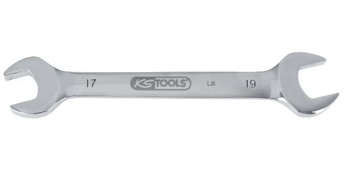 KS TOOLS EDELSTAHL Doppel-Maulschlüssel, 9x11mm, abgewinkelt