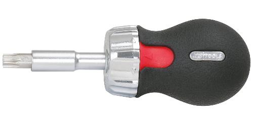 KS TOOLS 1/4" Mini-Ratschen-Schraubendreher, 95mm