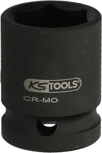 KS TOOLS 1.1/2" Sechskant-Kraft-Stecknuss, 68 mm, kurz