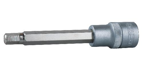 KS TOOLS 1/2" Bit-Stecknuss Innensechskant, lang, 14mm