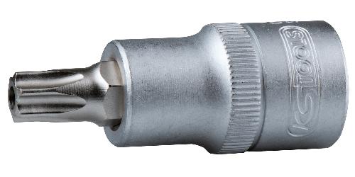 KS TOOLS 1/2" Bit-Stecknuss Torx mit Stirnlochbohrung, TB70