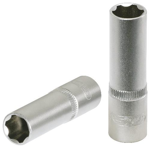 KS TOOLS 1/4" Stecknuss, 50mm lang, 4mm
