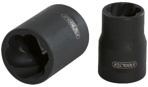 KS TOOLS 3/8" Spiral-Profil-Kraft-Stecknuss, 11mm