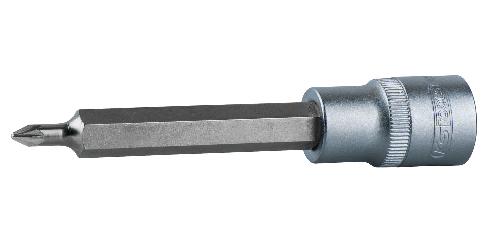 KS TOOLS 1/2" Bit-Stecknuss, lang, PZ1