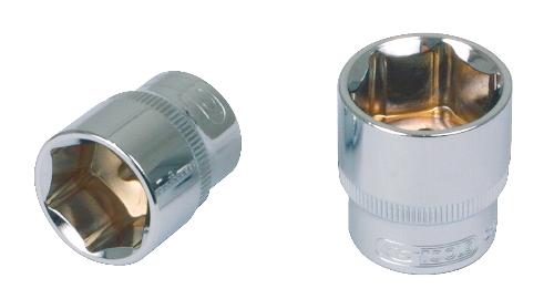 KS TOOLS 1/2" CHROMEplus Sechskant-Stecknuss, 17mm