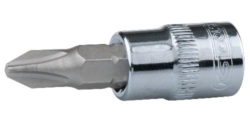 KS TOOLS 1/4" CHROMEplus Bit-Stecknuss, PH0