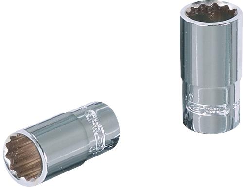KS TOOLS 1/4" CHROMEplus 12-kant-Stecknuss, 7mm