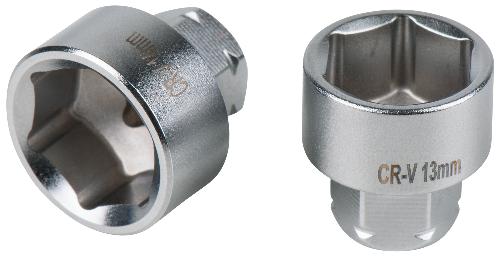KS TOOLS 11 mm Durchgangs-Stecknuss, 6 mm