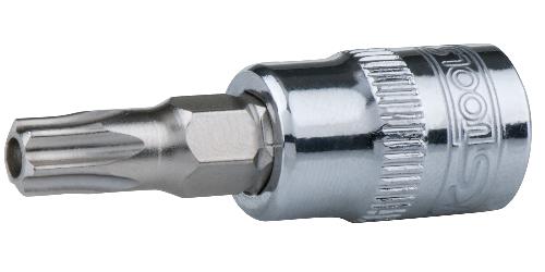 KS TOOLS 3/8" CHROMEplus Bit-Stecknuss Torx mit Stirnlochbohrung,TB40