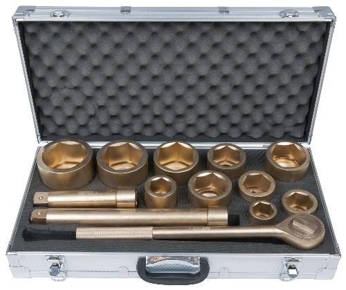 KS TOOLS BRONZEplus Steckschlüssel-Satz 1" 13-tlg