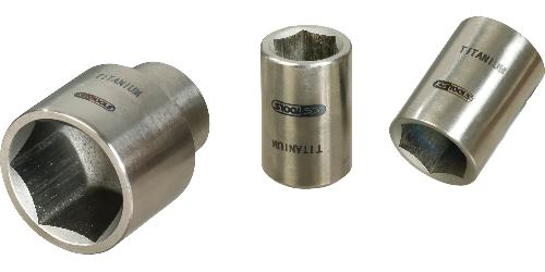 KS TOOLS 3/8" TITANplus Sechskant-Stecknuss, 17mm