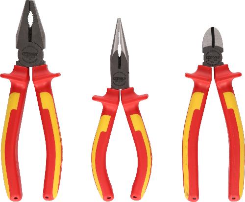 KS TOOLS ERGOTORQUE VDE Zangen-Satz, 3-tlg