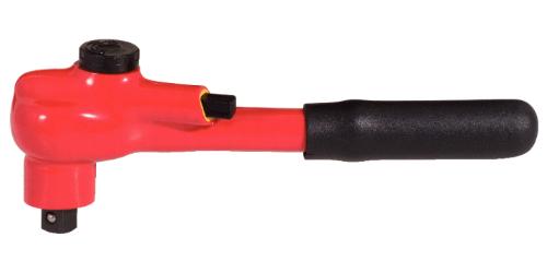 KS TOOLS 1/2" Umschaltknarre mit Schutzisolierung, 32 Zahn