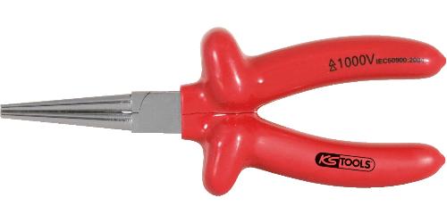 KS TOOLS 1000V Langbeck-Rundzange, 160mm