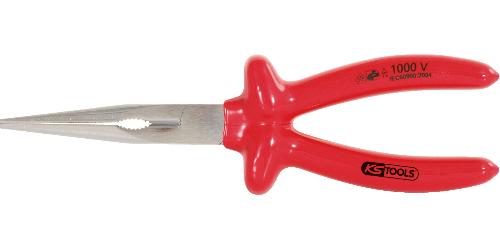KS TOOLS VDE Flachrundzange, 160mm