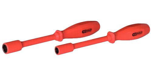 KS TOOLS Stecknuss-Schraubendreher mit Schutzisolierung, 17mm
