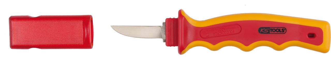 KS TOOLS Guttaperchamesser mit Schutzisolierung, 250mm